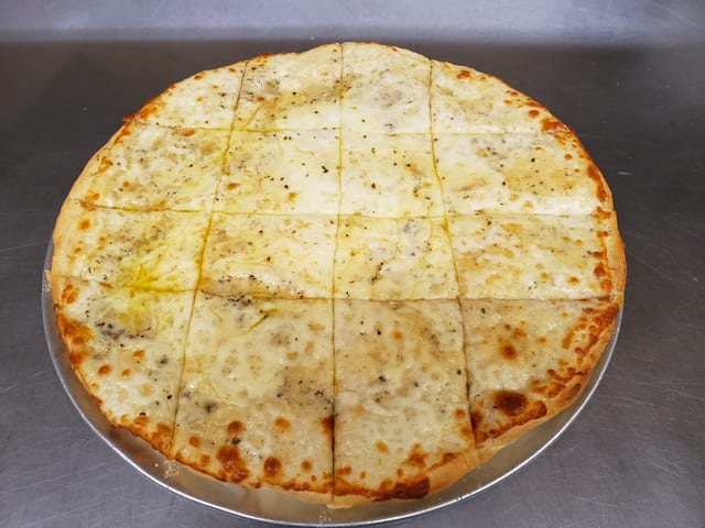 Garlic Pizza.
