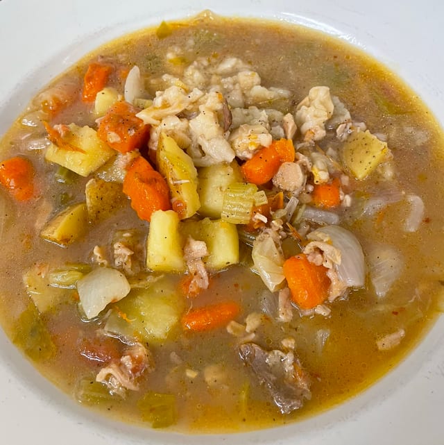 Manhattan Clam Chowder.