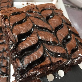 Fudge Striped Brownie