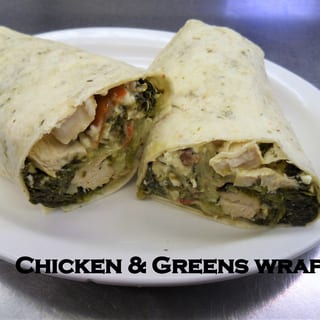 Chicken & Greens Wrap