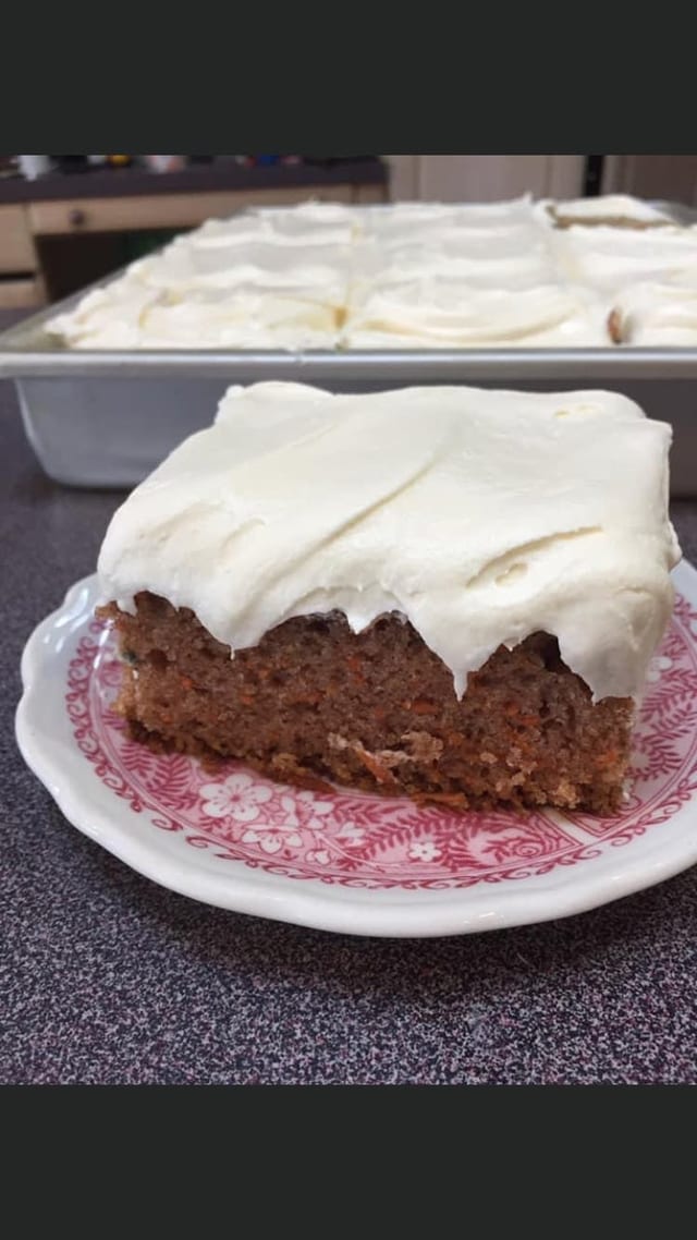 Carrot Cake.