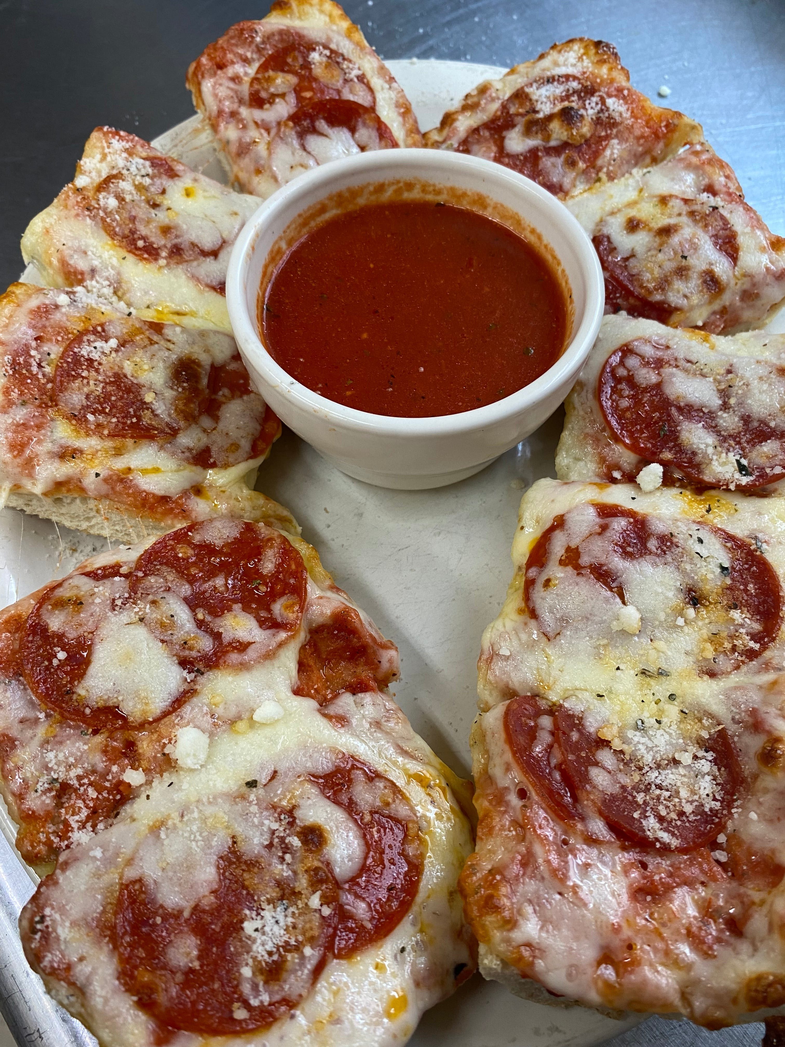 Pepperoni Bread.