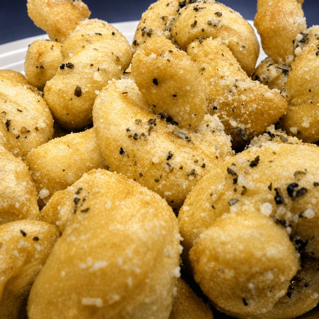 Garlic Puffs.