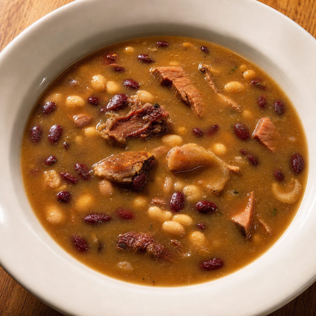 Ham & Beans Soup.