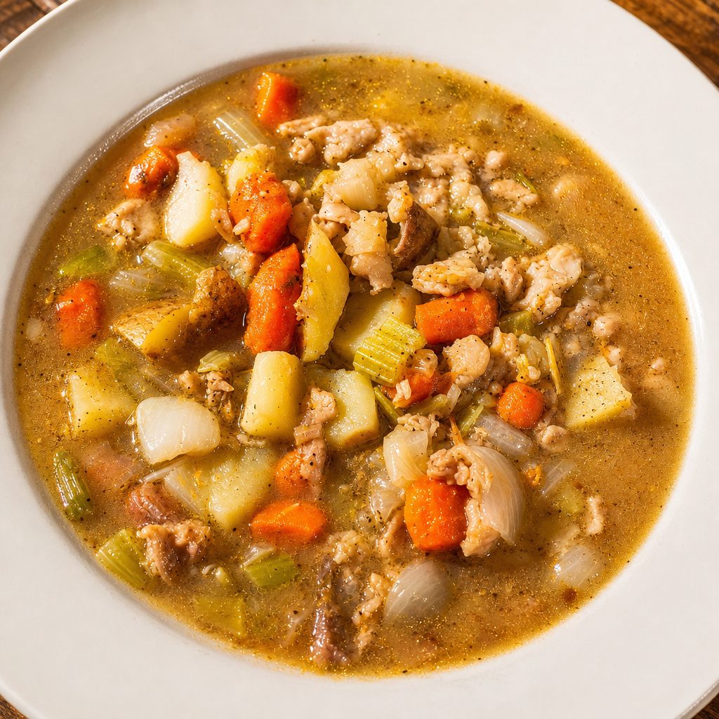 Manhattan Clam Chowder.